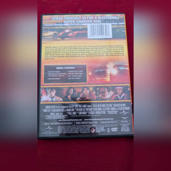 The Fast And The Furious Tokyo Drift DVD (EUC) - Picture 2 of 3